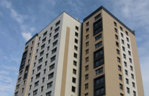 Hulme and Nolan Court apartments for which Dempsey supplied uPVC windows